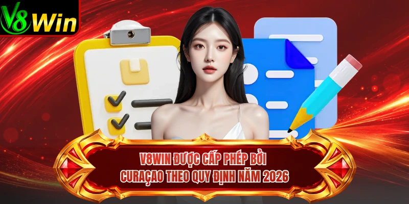 V8win Được Cấp Phép Bởi Curaçao Theo Quy Định Năm 2026